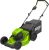 Аккумуляторная бесщеточная газонокосилка Greenworks GD60LM46HP 2502807