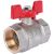 RBV-0003-0110232 ROMMER Шаровой кран 1 1/4" ВН/ВН, ручка бабочка