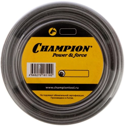 Корд триммерный Aluminium (3 мм, 28 м, круг) CHAMPION C7036