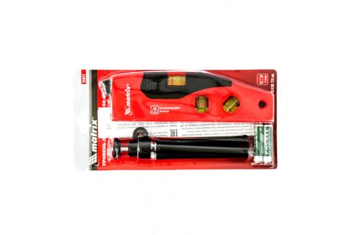 Уровень лазерный, 180 мм, 220 мм штатив, 4 глазка Matrix