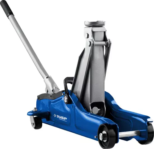 Домкрат подкатной гидравлический ЗУБР T35 43056-2 (2 т)