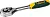 KRAFTOOL 1/4", 72 зубца, Cr-V сталь, трещотка для торцовых головок 27791-1/4_z02