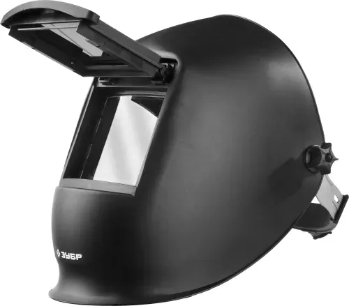 Фото ЗУБР затемнение 11, откидной блок, маска сварщика со стеклянным светофильтром МСО-11 11072 Мастер ЗУБР затемнение 11, откидной блок, маска сварщика со стеклянным светофильтром МСО-11 11072 Мастер