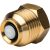 SIM-0005-800615 STOUT Термоманометр аксиальный в комплекте с автоматическим запорным клапаном. Корпус Dn 80 мм 1/2", 0...120°C, 0-6 бар.