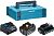 Набор PSK MKP2NX1 (BL1850Bx1 шт., BL1021Bx1 шт., DC18RE, кейс MAKPAC II) Makita 199024-2