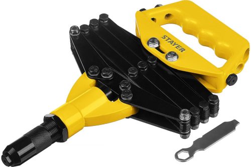 Фото STAYER заклепки 2.4-4.8 мм, заклепочник рычажно-складной RX-900 POWER- 3115 Профессионал STAYER заклепки 2.4-4.8 мм, заклепочник рычажно-складной RX-900 POWER- 3115 Профессионал