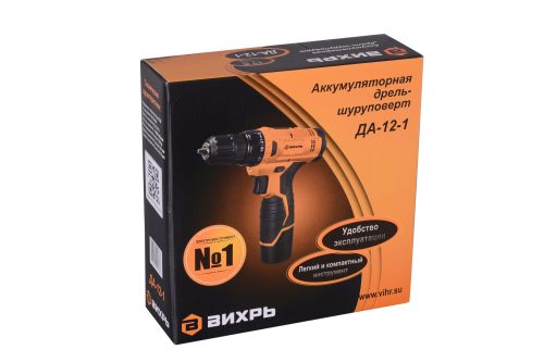 Фото Дрель-шуруповерт ВИХРЬ ДА-12-1 Дрель-шуруповерт ВИХРЬ ДА-12-1