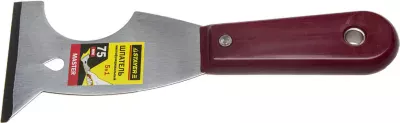 STAYER 75 мм, пластмассовая ручка, шпатель многофункциональный 10031
