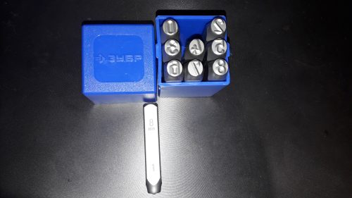 Фото ЗУБР высота буквы 8 мм, Cr-V сталь, клейма штамповочные 21501-08_z01 Профессионал ЗУБР высота буквы 8 мм, Cr-V сталь, клейма штамповочные 21501-08_z01 Профессионал