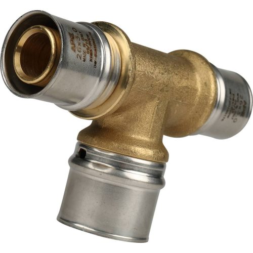 SFP-0005-263226 STOUT Тройник переходной 26х32х26 для металлопластиковых труб прессовой