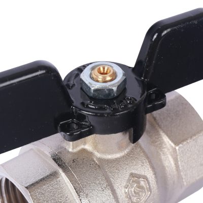 SVB-0012-000020 STOUT Кран шаровой стандартнопроходной, ВР/ВР, ручка бабочка 3/4"
