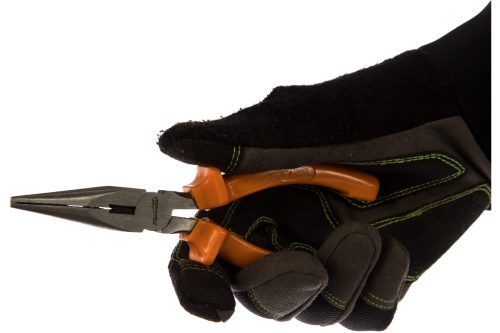 Фото Длинногубцы прямые Classic, 160 мм, шлифованные, пластмассовые рукоятки Sparta Длинногубцы прямые Classic, 160 мм, шлифованные, пластмассовые рукоятки Sparta