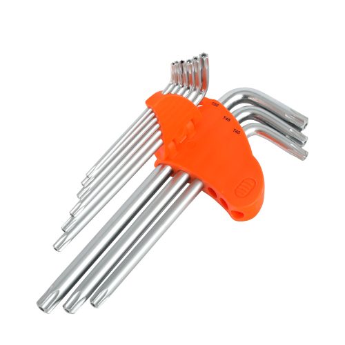 Набор ключей PATRIOT SKТ-9L, TORX, длинные, T10-T50, CRV, 9 шт