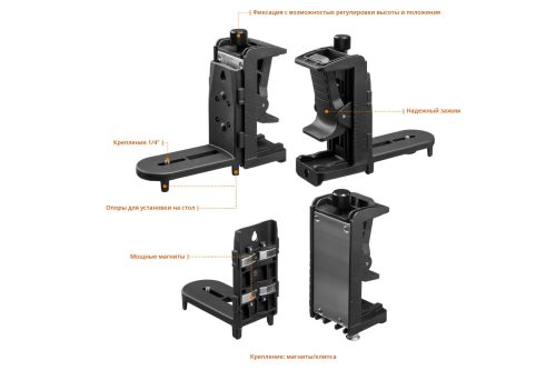 Фото KRAFTOOL 20-70 м, 360 градусов, (детектор), сверхъяркий, IP54, точн. 0,2 мм/м, держатель, детектор, в кейсе, нивелир лазерный LL-3D-4 34640-4 KRAFTOOL 20-70 м, 360 градусов, (детектор), сверхъяркий, IP54, точн. 0,2 мм/м, держатель, детектор, в кейсе, нивелир лазерный LL-3D-4 34640-4