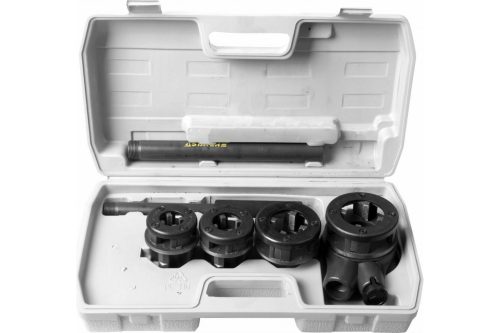 STAYER 5 предметов, 1/2" - 1 1/4", в пластмассовом боксе, набор резьбонарезной трубный №4 28260-H4