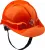 ЗУБР размер 52-62 см, храповый механизм регулировки размера, оранжевый, каска защитная 11094-1