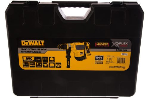 Бесщеточный перфоратор Dewalt 54 В XR FLEXVOLT SDS-Max DCH614N-XJ
