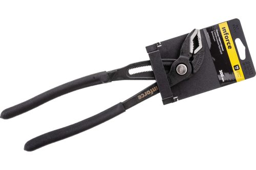 Фото Inforce Клещи переставные 300 мм с механизмом быстрой фиксации 06-18-49 Inforce Клещи переставные 300 мм с механизмом быстрой фиксации 06-18-49