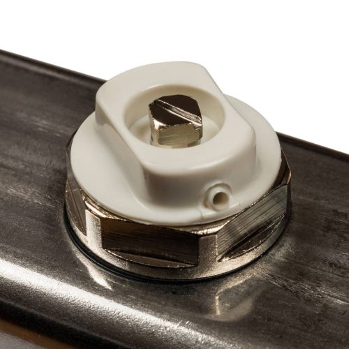 SMS-0932-000004 STOUT Коллектор из нержавеющей стали без расходомеров, с клапаном вып. воздуха и сливом 4 вых.