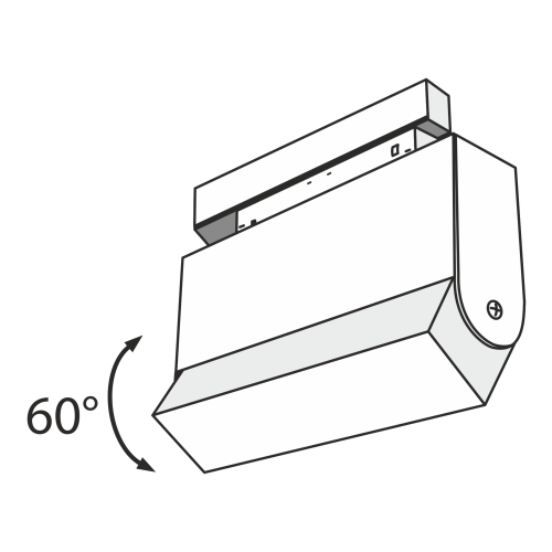Трековый светильник Technical TR013-2-10W3K-B