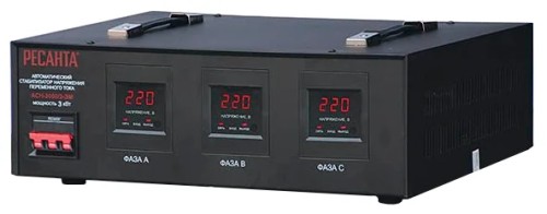 Трехфазный стабилизатор Ресанта АСН 3000/3