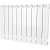 SRB-0110-050010 STOUT STYLE 500 10 секций радиатор биметаллический боковое подключение (белый RAL 9010)