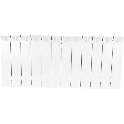 SRB-0110-035012 STOUT STYLE 350 12 секций радиатор биметаллический боковое подключение (белый RAL 9010)