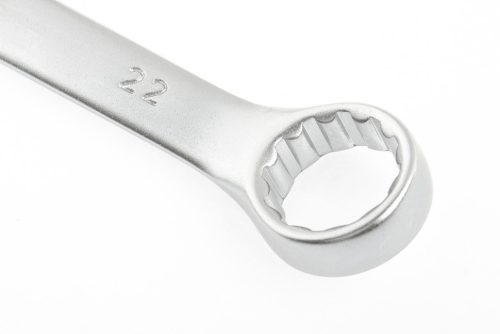 Фото Ключ комбинированный, 22 мм, CrV, матовый хром Stels Ключ комбинированный, 22 мм, CrV, матовый хром Stels