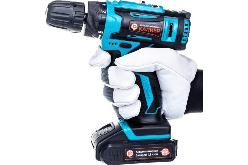 Аккумуляторная дрель-шуруповерт Калибр ДА-14,4-2А+