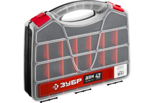 Фото ЗУБР 320 х 260 х 70, двухсторонний, органайзер ДОН-42 38036-42 ЗУБР 320 х 260 х 70, двухсторонний, органайзер ДОН-42 38036-42