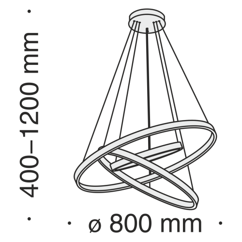 Подвесной светильник Technical MOD058PL-L100BS4K