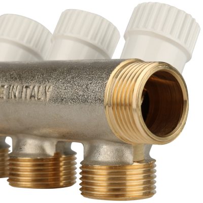 SMB 6851 343403 STOUT Коллектор распределительный 3/4", 3 отвода 3/4"ЕК