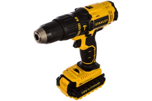 Фото Аккумуляторная ударная дрель-шуруповерт Stanley SCH201D2K Аккумуляторная ударная дрель-шуруповерт Stanley SCH201D2K