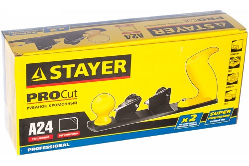 STAYER рубанок кромочный по гипсокартону 18855