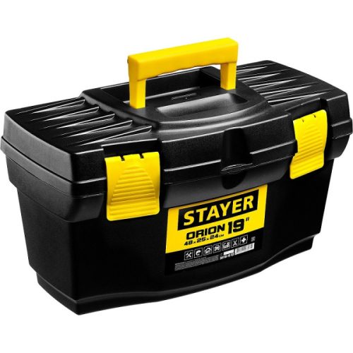 STAYER 480 х 250 х 240мм (19"), пластиковый, ящик для инструментов ORION-19 38110-18_z03