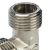 SFT-0018-343434 STOUT Тройник НН никелированный 3/4X3/4X3/4