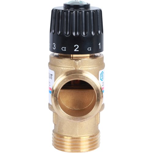 SVM-0120-164325 STOUT Термостатический смесительный клапан для систем отопления и ГВС. G 1” M