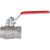RBV-0001-0110320 ROMMER Шаровой кран 3/4" ВН/ВН, ручка рычаг