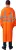 ЗУБР 56-58, размер оранжевый, светоотражающие полосы, плащ-дождевик 11617-56 Профессионал