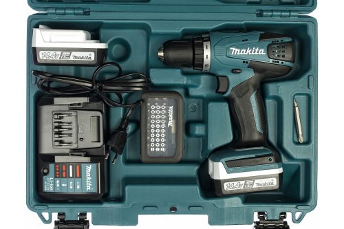 Фото Аккумуляторная дрель-шуруповерт Makita DF347DWEX8 Аккумуляторная дрель-шуруповерт Makita DF347DWEX8