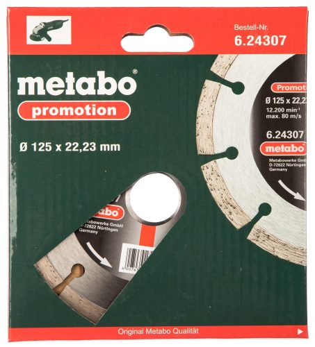 Круг алмазный универсальный (125х22,2 мм) Metabo 624307000