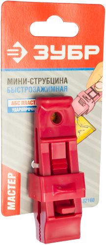 ЗУБР ABS пластик, струбцина "МИНИ" 32160