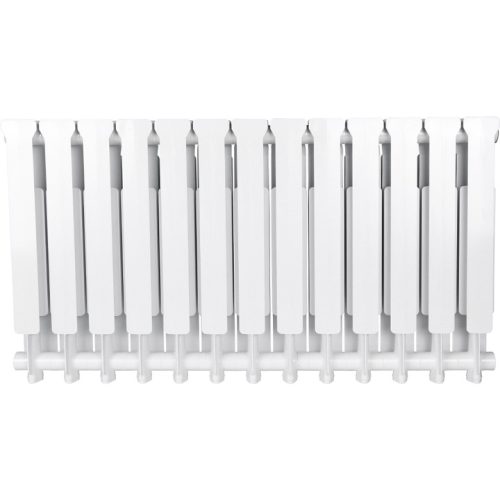 SRA-0110-050013 STOUT Bravo 500 13 секций радиатор алюминиевый боковое подключение RAL9010