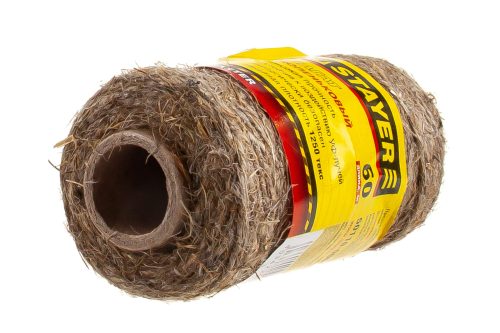 Фото STAYER 60 м, 1.4 мм, 13.5 кгс, 1.25 ктекс, коричневый, шпагат льнопеньковый 50110-060 STAYER 60 м, 1.4 мм, 13.5 кгс, 1.25 ктекс, коричневый, шпагат льнопеньковый 50110-060