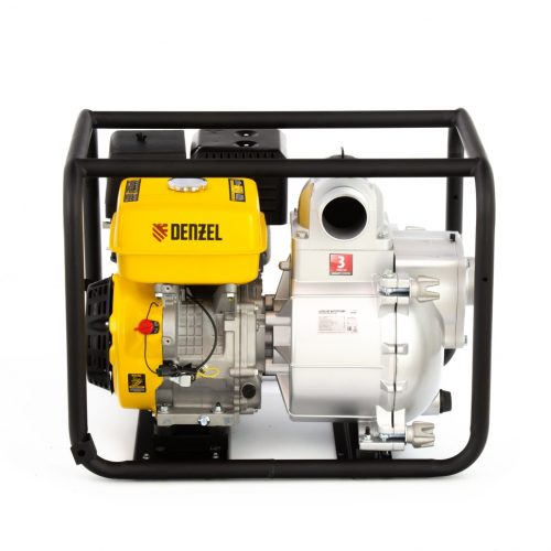 Фото Мотопомпа бензиновая для грязной воды PX-80D, 15 л.с, 3", 1500 л/мин, глубина 8 м , напор 30 м Denzel Мотопомпа бензиновая для грязной воды PX-80D, 15 л.с, 3", 1500 л/мин, глубина 8 м , напор 30 м Denzel