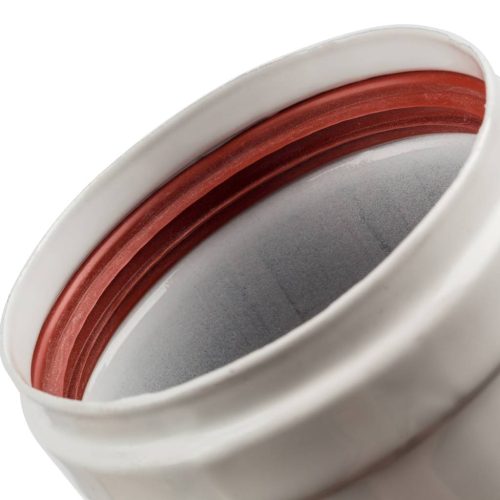 SCA-0080-010135 STOUT Элемент дымохода соединительный адаптер внутренний для труб DN80 п/п