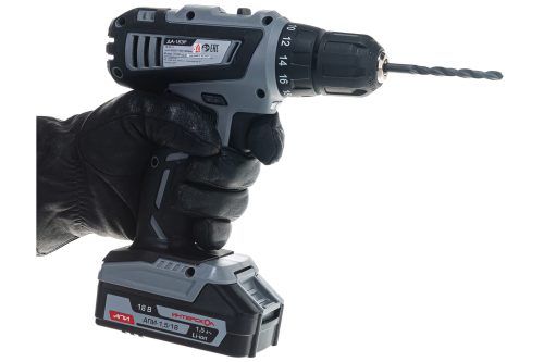 Фото Аккумуляторная дрель-шуруповерт ИНТЕРСКОЛ ДА-18ЭР 536.0.2.01 Аккумуляторная дрель-шуруповерт ИНТЕРСКОЛ ДА-18ЭР 536.0.2.01