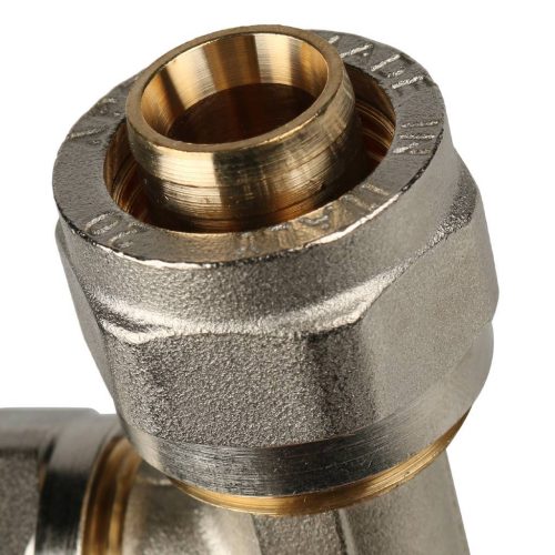 Фото SFS-0010-201620 STOUT Тройник переходной 20х16х20 для металлопластиковых труб винтовой SFS-0010-201620 STOUT Тройник переходной 20х16х20 для металлопластиковых труб винтовой