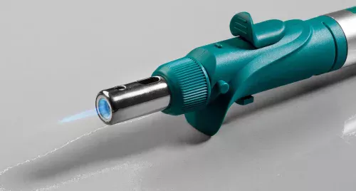 KRAFTOOL 5 насадок, 1300 °C, пьезоподжиг, паяльник газовый Pro в наборе 55503-H10