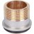 RBV-0006-0610220 ROMMER Шаровой кран угловой с американкой 3/4" ВН/НР, ручка бабочка